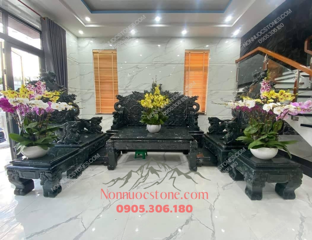 Bàn Ghế Đá 16 1 Bàn Ghế Đá 16