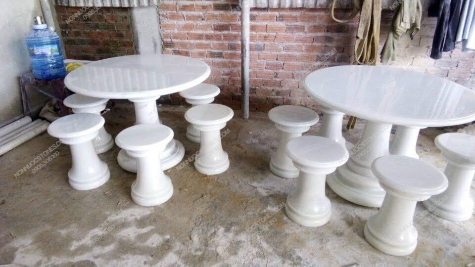 Bàn Ghế Đá 55 1 Bàn Ghế Đá 55