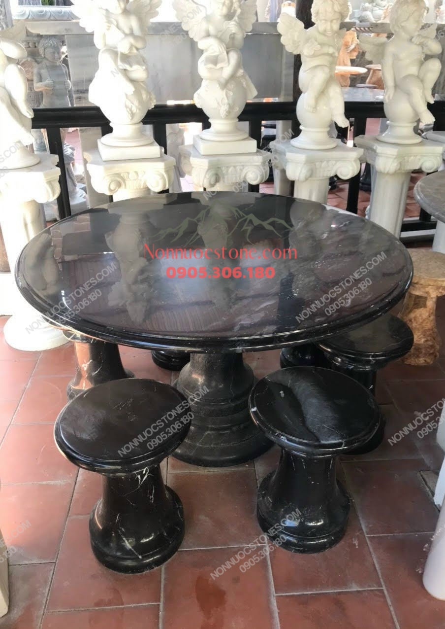 Bàn Ghế Đá 60 1 Bàn Ghế Đá 60