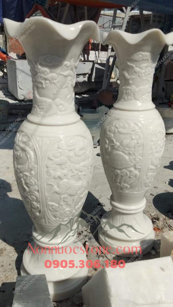 Bình Hoa Đá 19 1 Bình Hoa Đá 19