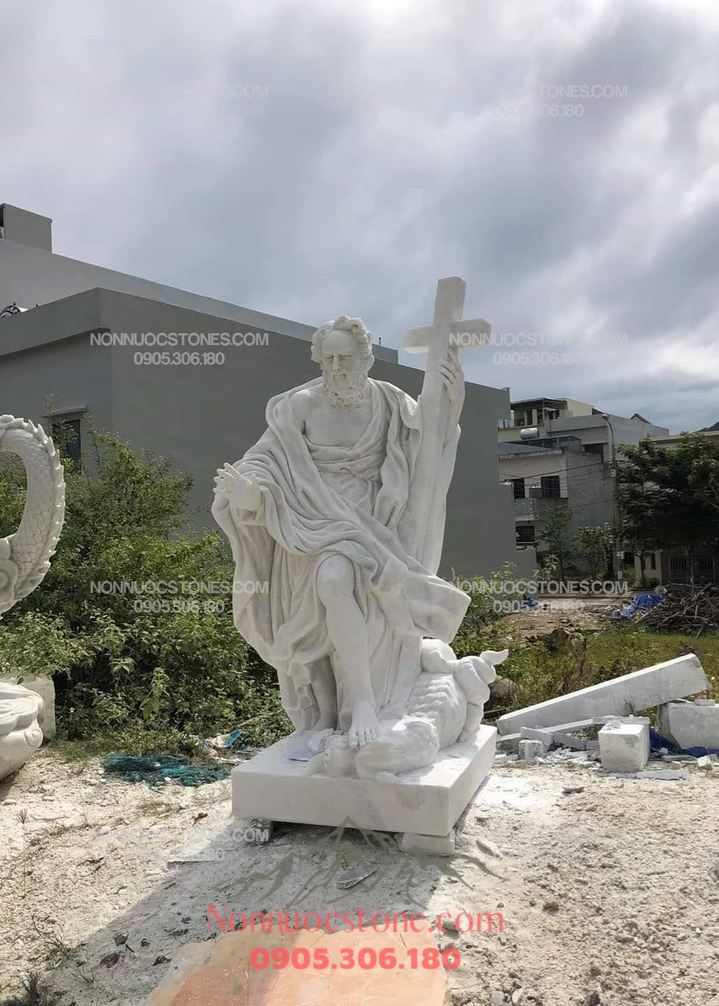 Tượng 12 Thánh Tông Đồ Bằng Đá 07 1 Tượng 12 Thánh Tông Đồ Bằng Đá 07