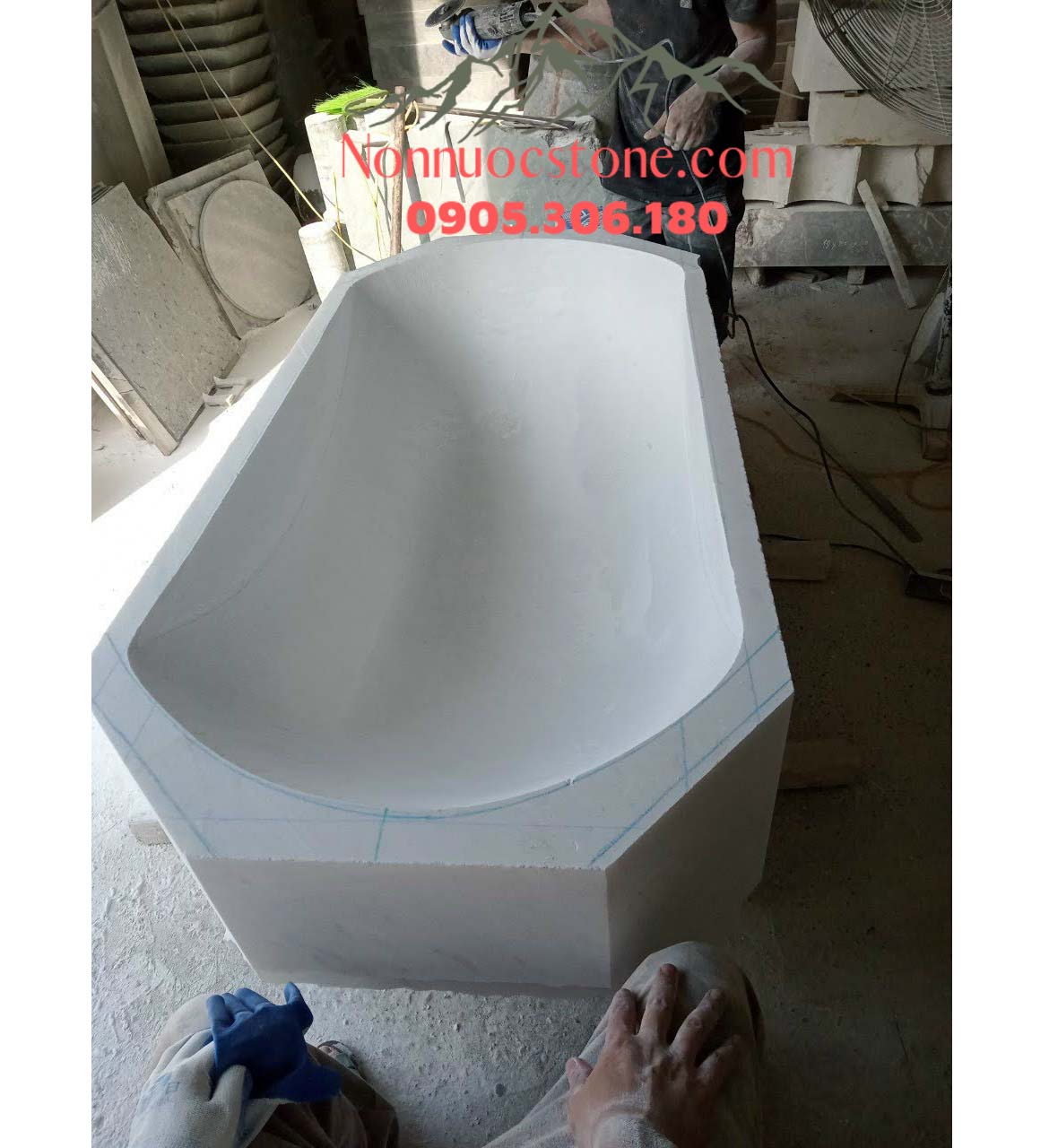 Bồn Tắm Đá 72 1 Bồn Tắm Đá 72