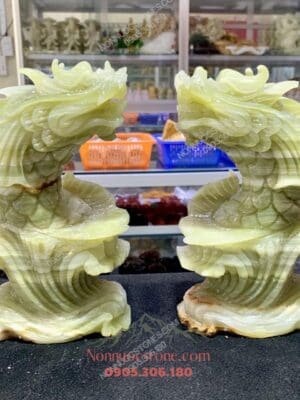 Tượng Cá Chép Bằng Đá 20