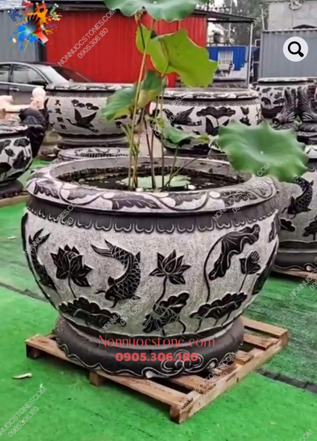 Chậu Hoa Đá 31 1 Chậu Hoa Đá 31