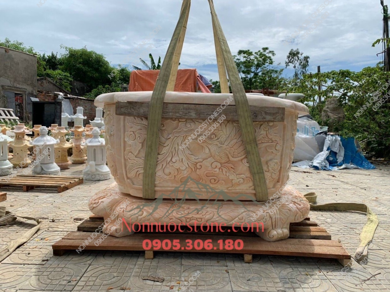 Chậu Hoa Đá 37 1 Chậu Hoa Đá 37