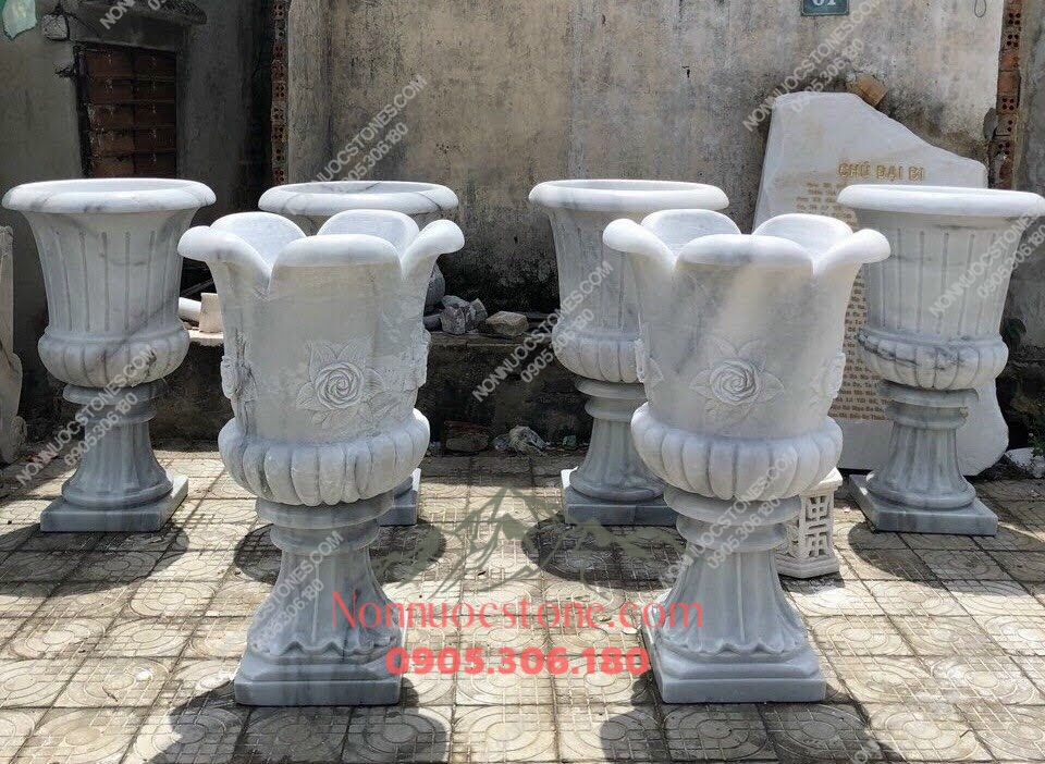 Chậu Hoa Đá 04 1 Chậu Hoa Đá 04