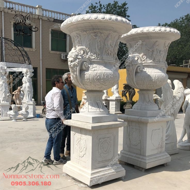 Chậu Hoa Đá 50 1 Chậu Hoa Đá 50