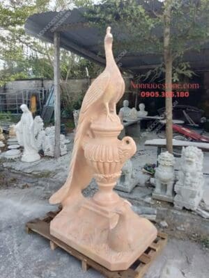 Tượng Con Công Bằng Đá 13
