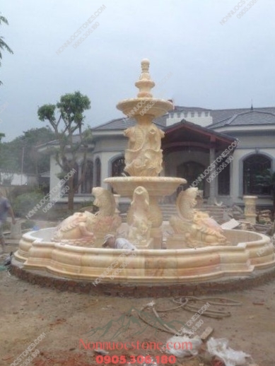 Đài Phun Nước Bằng Đá 188 1 Đài Phun Nước Bằng Đá 188