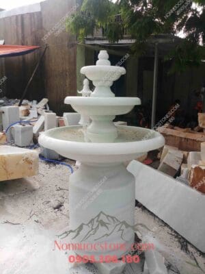Đài Phun Nước Bằng Đá 02