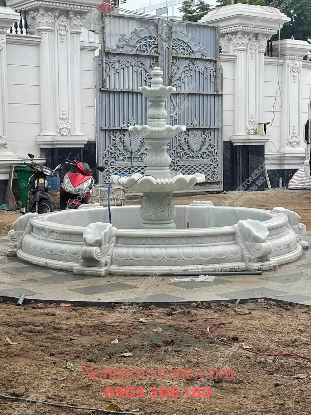 Đài Phun Nước Bằng Đá 97 1 Đài Phun Nước Bằng Đá 97