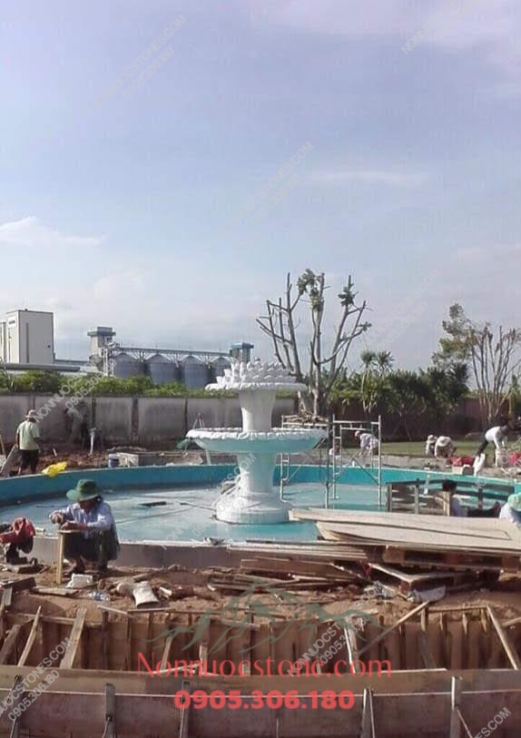Đài Phun Nước Bằng Đá 99 1 Đài Phun Nước Bằng Đá 99