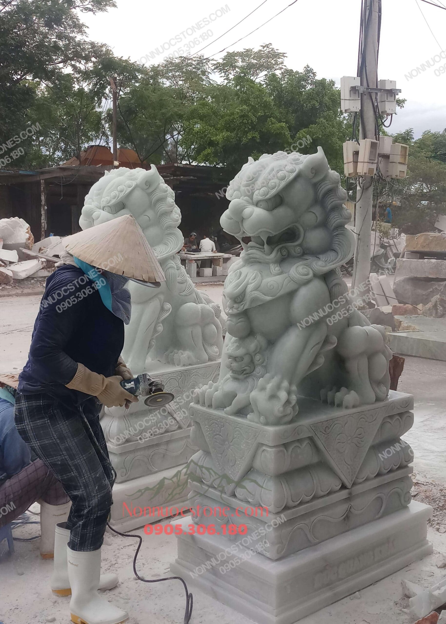 Tượng Kỳ Lân Bằng Đá 142 1 Tượng Kỳ Lân Bằng Đá 142