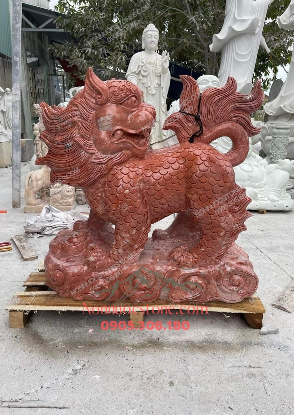 Tượng Kỳ Lân Bằng Đá 38 1 Tượng Kỳ Lân Bằng Đá 38