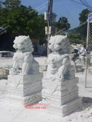 Tượng Kỳ Lân Bằng Đá 04