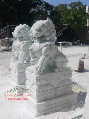 Tượng Kỳ Lân Bằng Đá 05