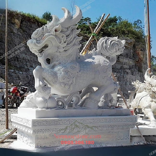 Tượng Kỳ Lân Bằng Đá 85 1 Tượng Kỳ Lân Bằng Đá 85