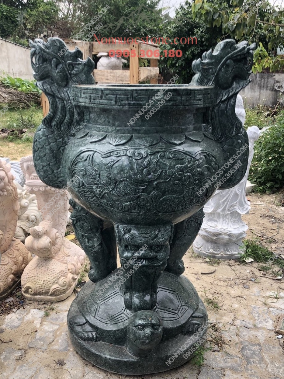 Lư Hương Đá 10 1 Lư Hương Đá 10