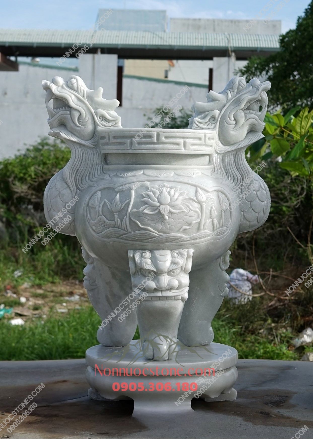 Lư Hương Đá 49 1 Lư Hương Đá 49