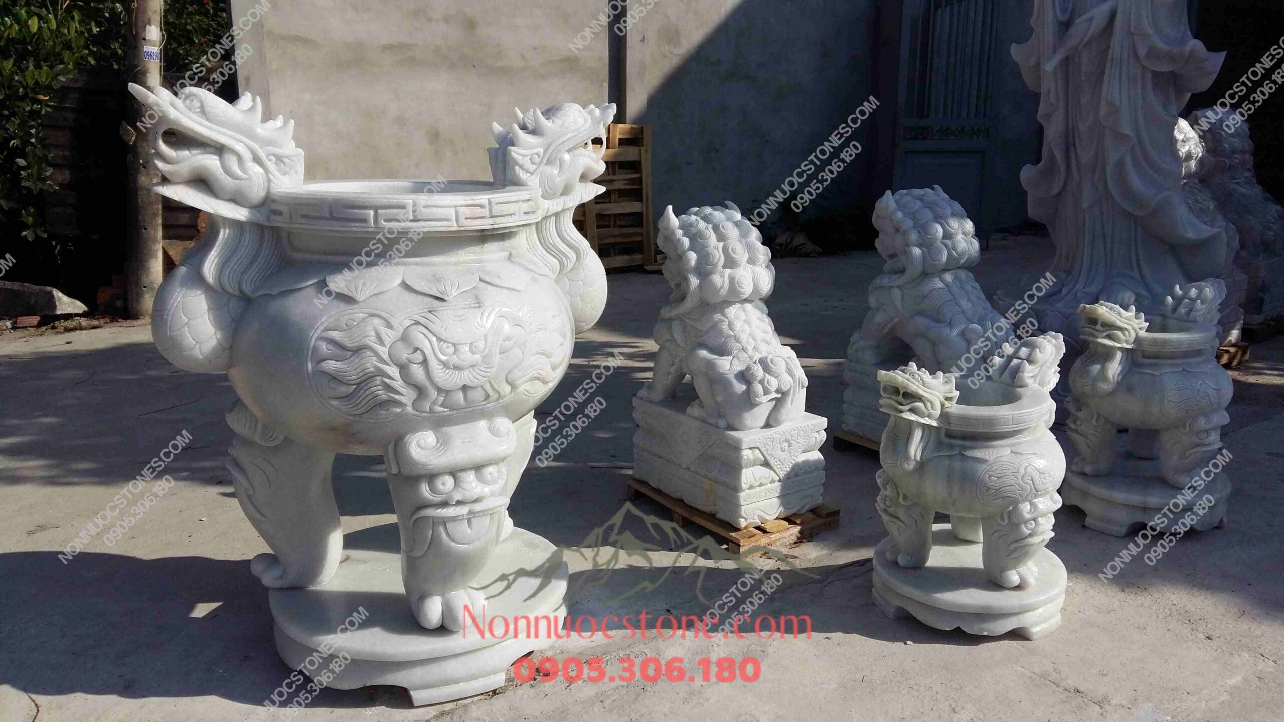 Lư Hương Đá 61 1 Lư Hương Đá 61