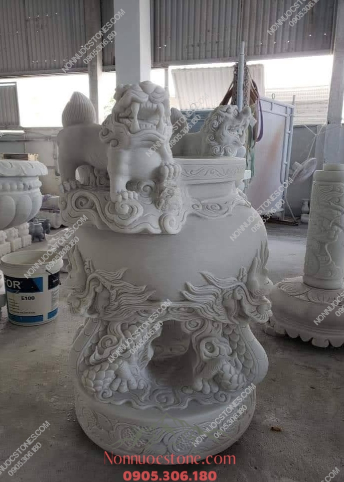 Lư Hương Đá 67 1 Lư Hương Đá 67