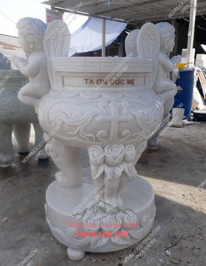 Lư Hương Đá 08 1 Lư Hương Đá 08
