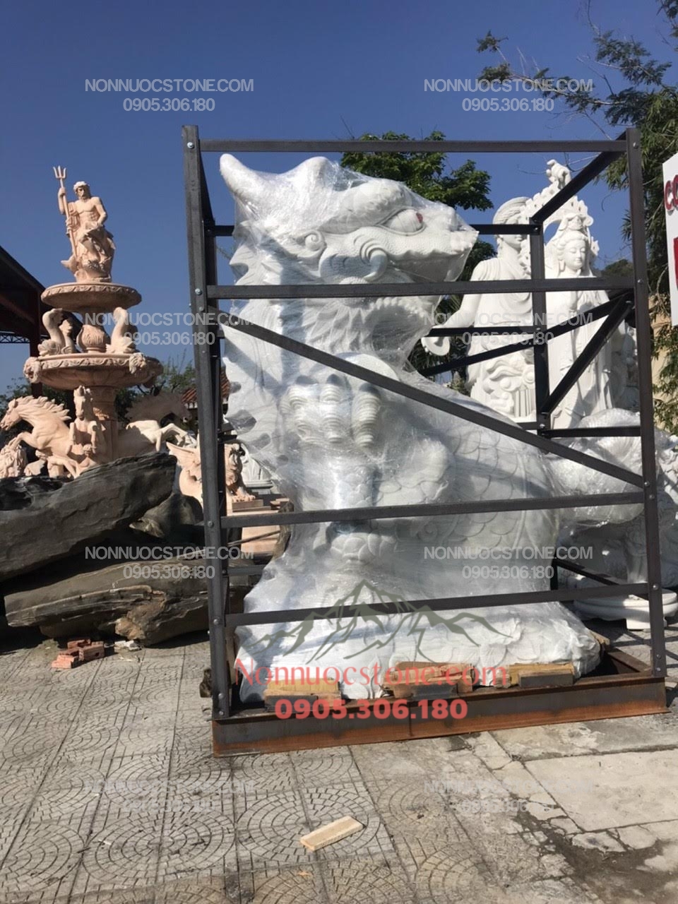 Tượng Rồng Bằng Đá 148 1 Tượng Rồng Bằng Đá 148