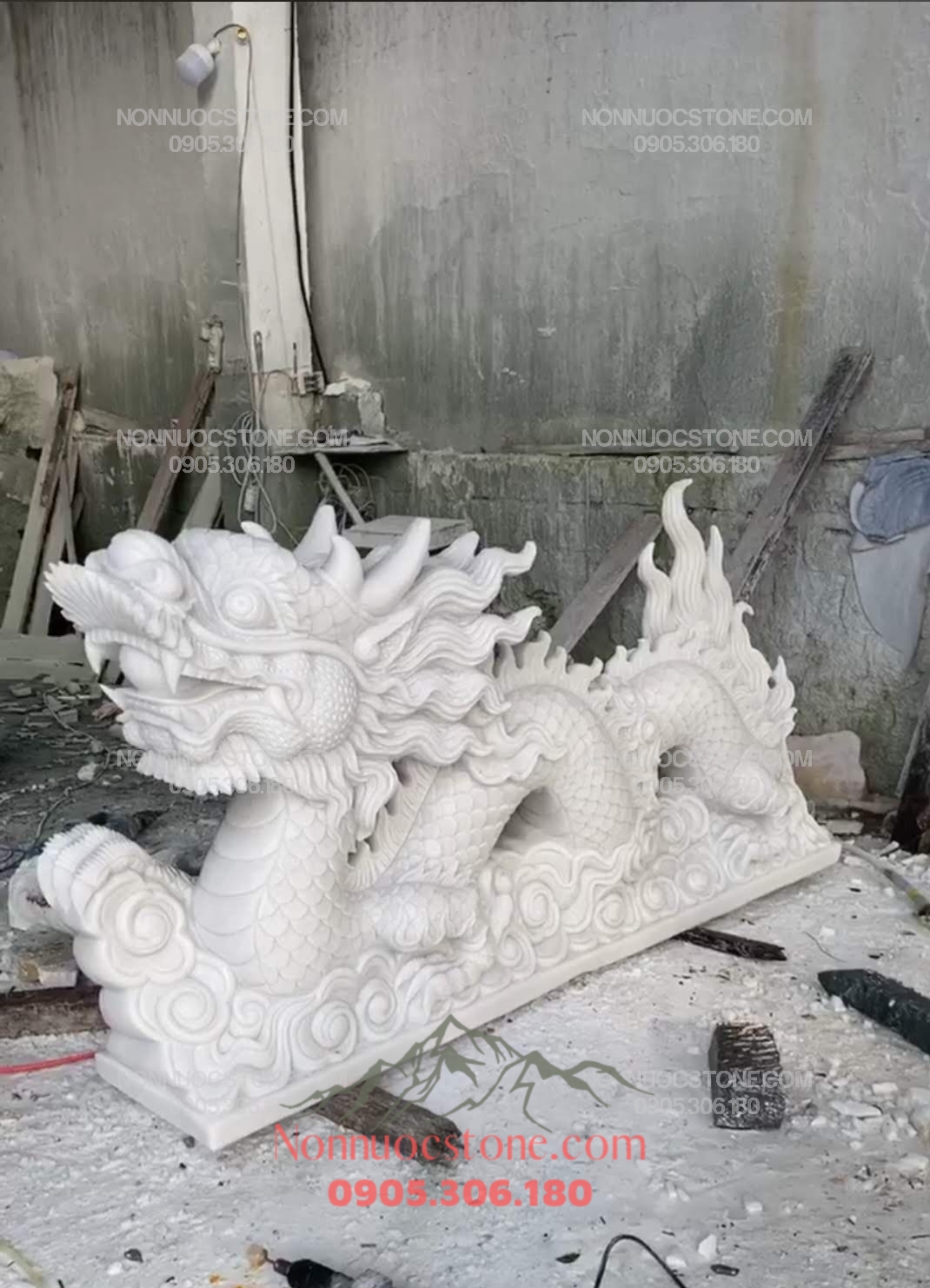Tượng Rồng Bằng Đá 168 1 Tượng Rồng Bằng Đá 168