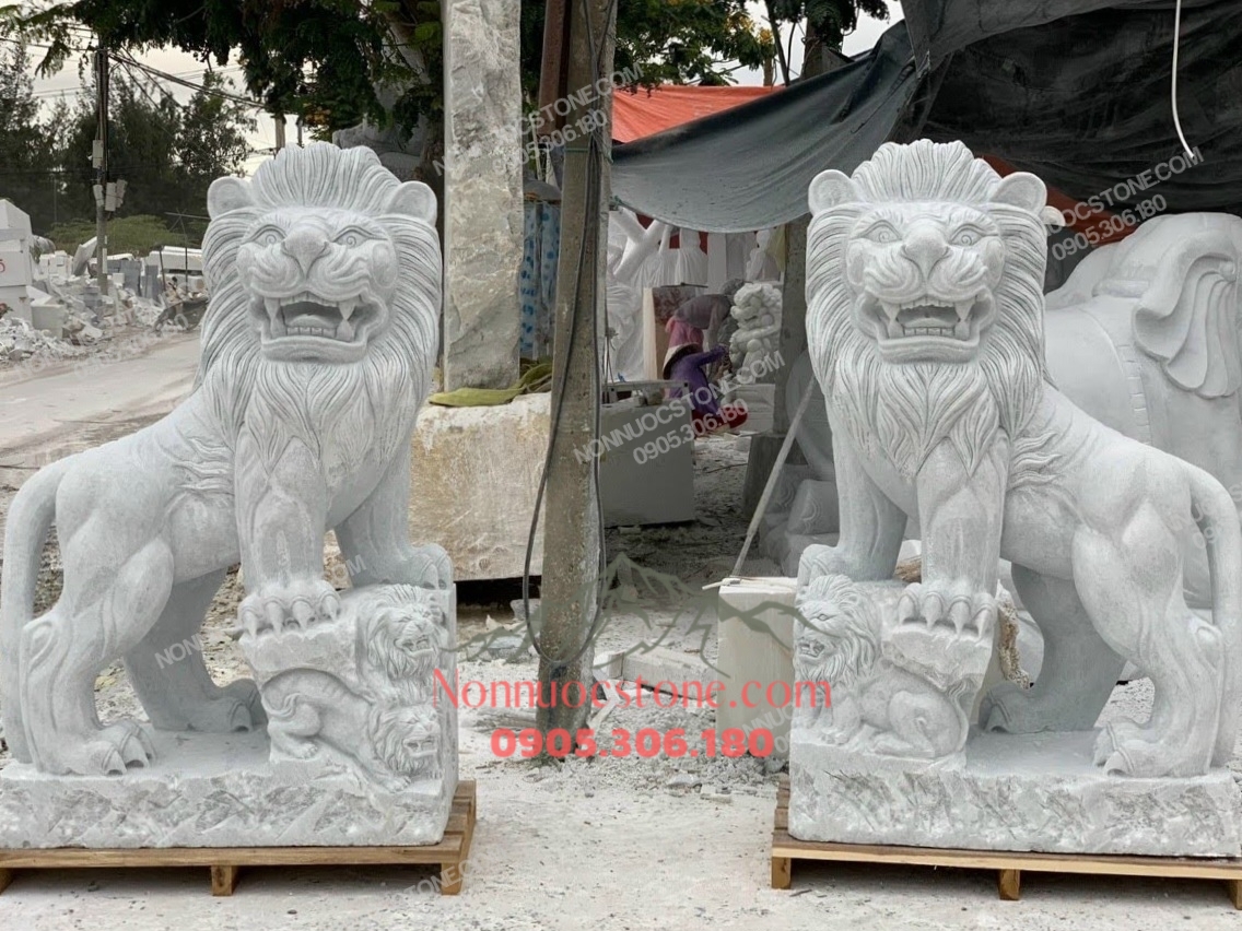 Tượng Sư Tử Bằng Đá 111 1 Tượng Sư Tử Bằng Đá 111