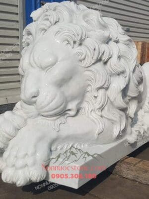 Tượng Sư Tử Bằng Đá 13