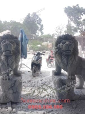 Tượng Sư Tử Bằng Đá 21