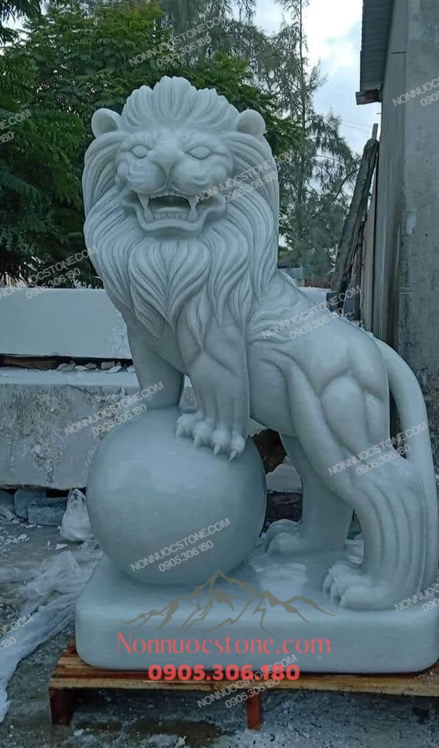 Tượng Sư Tử Bằng Đá 33 1 Tượng Sư Tử Bằng Đá 33