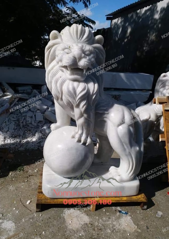 Tượng Sư Tử Bằng Đá 51 1 Tượng Sư Tử Bằng Đá 51