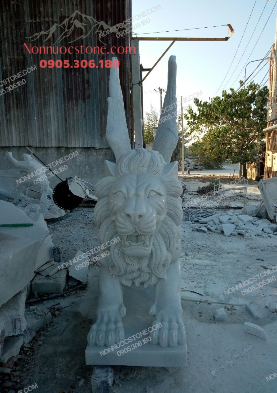 Tượng Sư Tử Bằng Đá 74 1 Tượng Sư Tử Bằng Đá 74