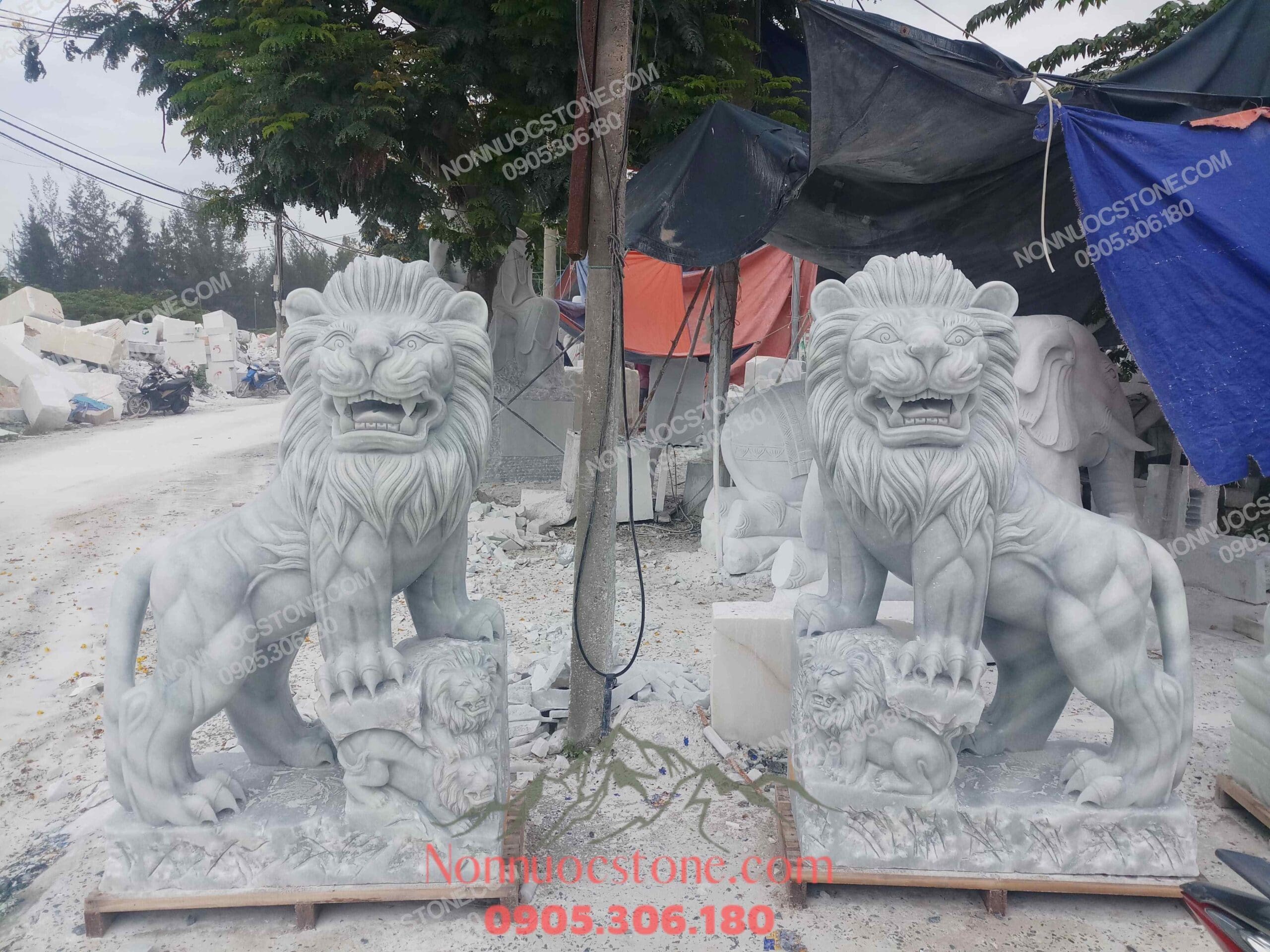 Tượng Sư Tử Bằng Đá 09 1 Tượng Sư Tử Bằng Đá 09
