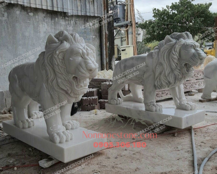 Tượng Sư Tử Bằng Đá 95 1 Tượng Sư Tử Bằng Đá 95