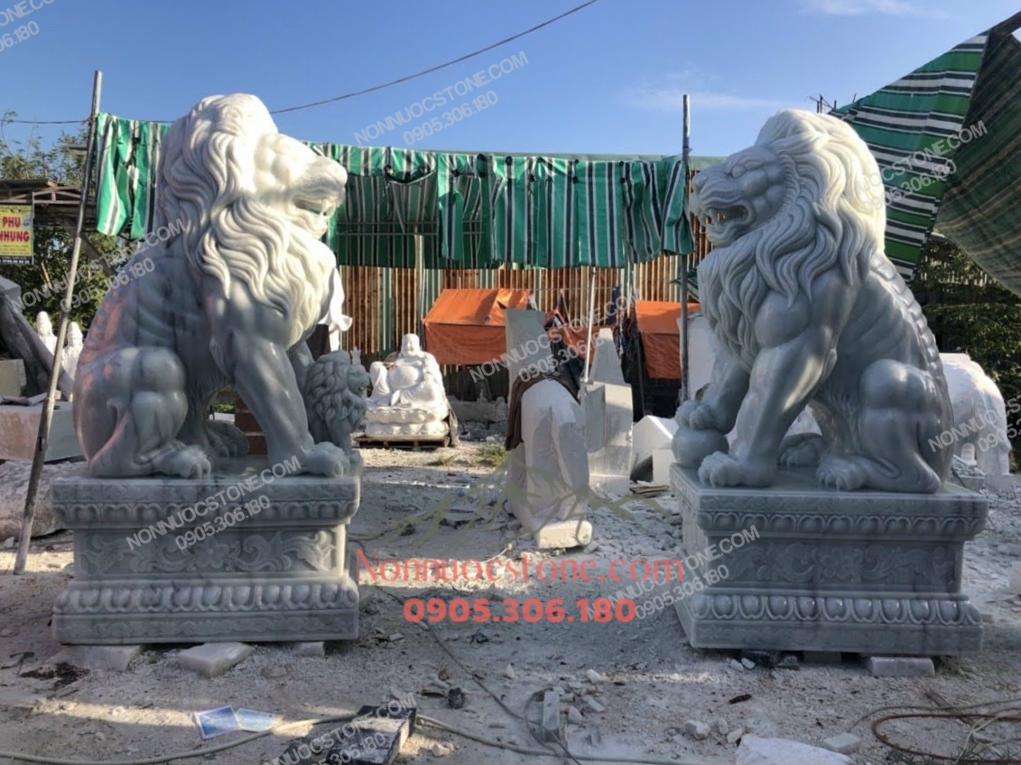 Tượng Sư Tử Bằng Đá 98 1 Tượng Sư Tử Bằng Đá 98