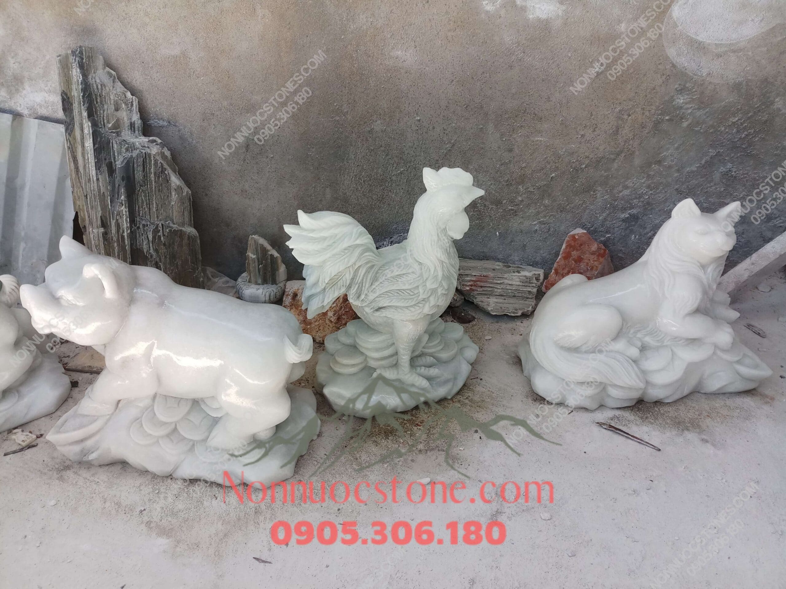 Tượng 12 Con Giáp Bằng Đá 19 1 Tượng 12 Con Giáp Bằng Đá 19
