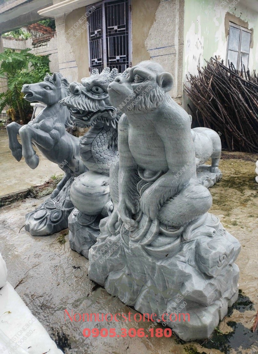 Tượng 12 Con Giáp Bằng Đá 92 1 Tượng 12 Con Giáp Bằng Đá 92