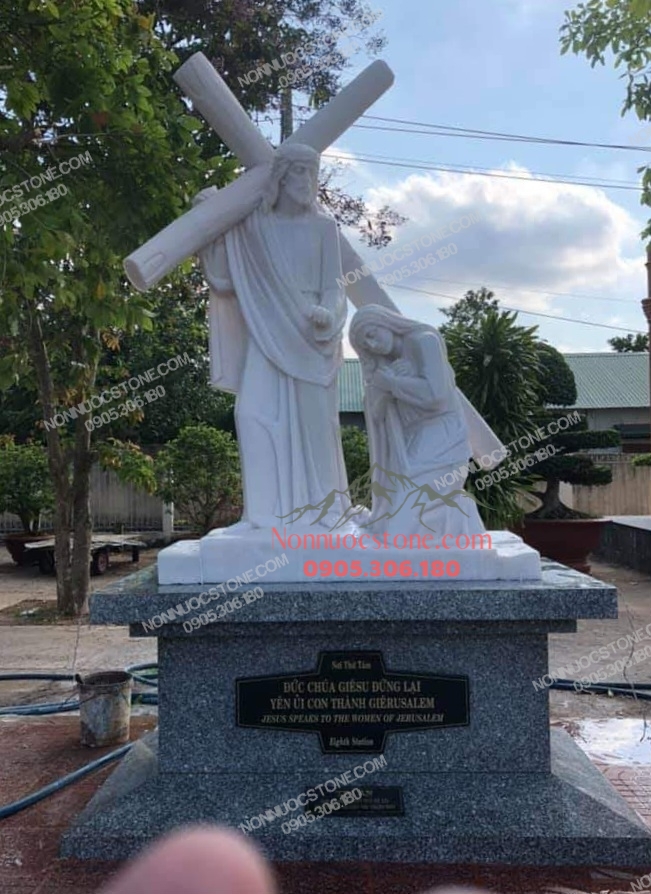 Tượng 14 Chặng Thánh Giá Bằng Đá 54 1 Tượng 14 Chặng Thánh Giá Bằng Đá 54
