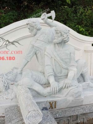 Tượng 14 Chặng Thánh Giá Bằng Đá 08
