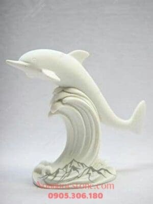 Tượng Cá Heo Bằng Đá 02
