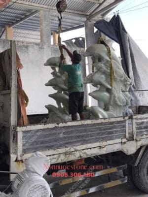 Tượng Cá Heo Bằng Đá 22