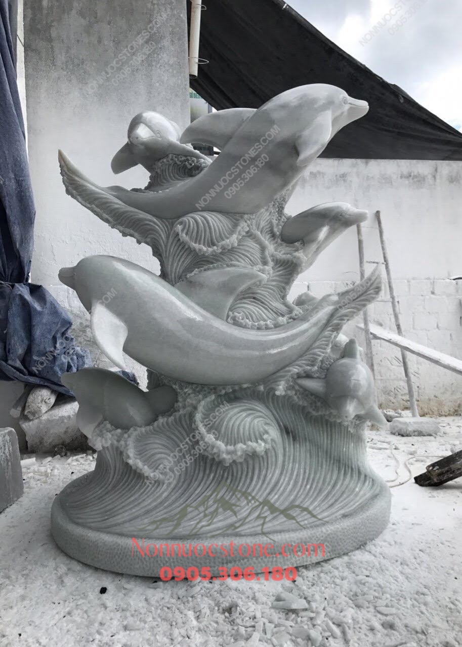 Tượng Cá Heo Bằng Đá 49 1 Tượng Cá Heo Bằng Đá 49