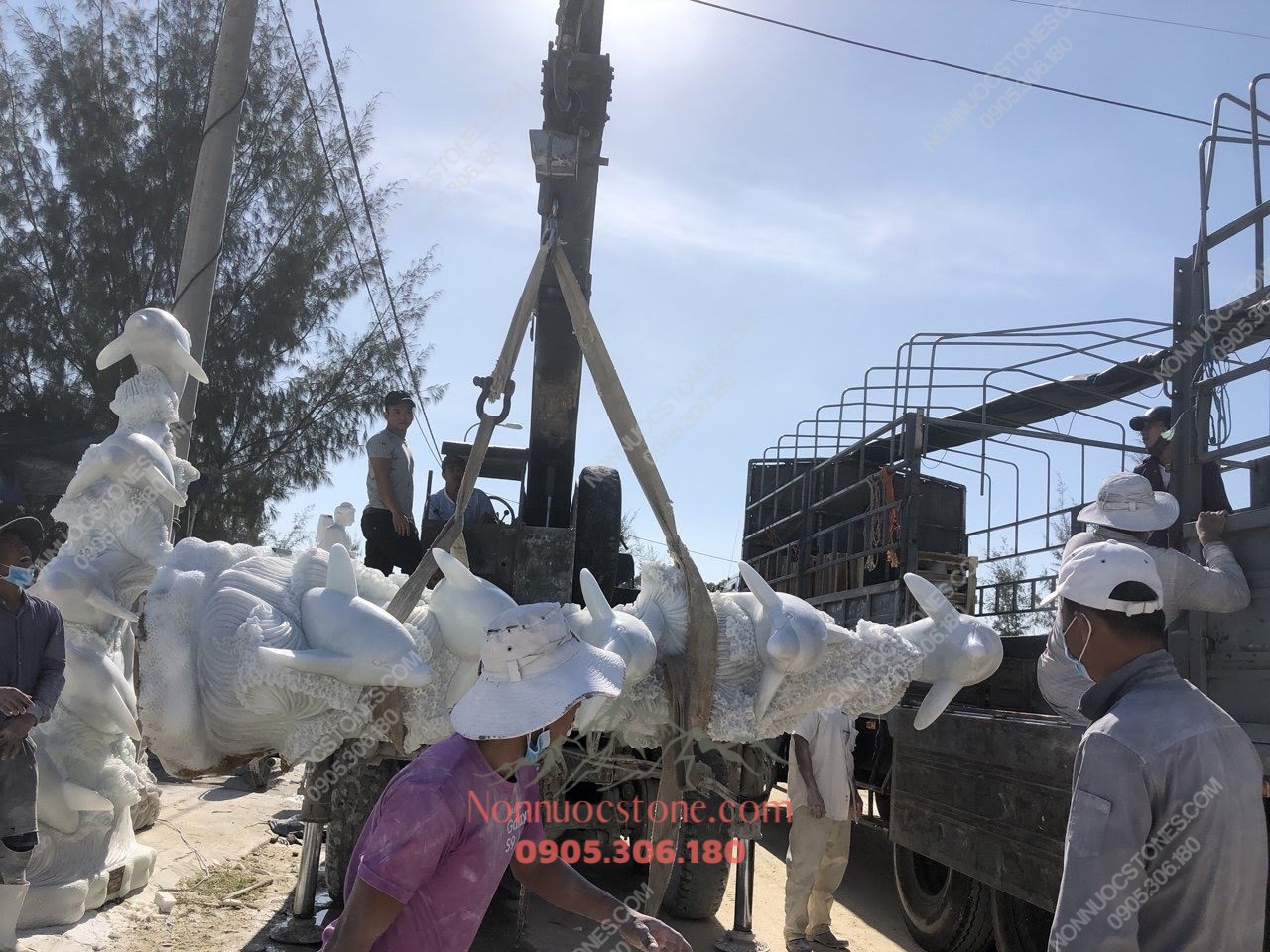 Tượng Cá Heo Bằng Đá 51 1 Tượng Cá Heo Bằng Đá 51