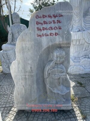 Tượng Chú Tiểu Bằng Đá 24