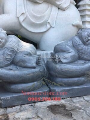 Tượng Chú Tiểu Bằng Đá 06