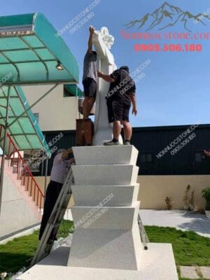 Tượng Chúa Kito Vua Bằng Đá 13