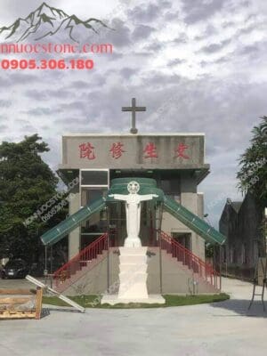 Tượng Chúa Kito Vua Bằng Đá 06