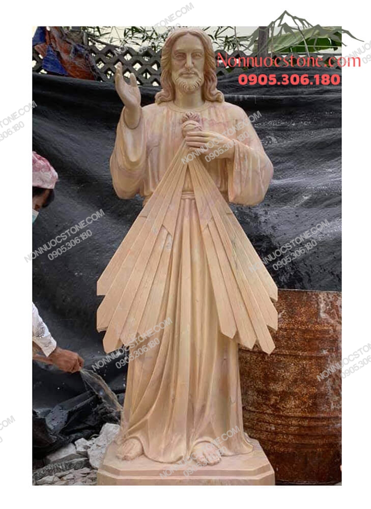 Tượng Chúa Lòng Thương Xót Bằng Đá 13 1 Tượng Chúa Lòng Thương Xót Bằng Đá 13